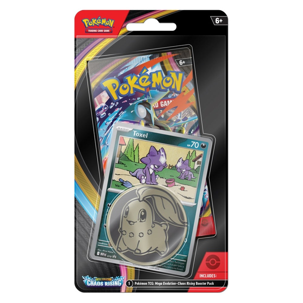 Pokemon Chaos Rising Checklane Blister Pack - Toxel (Engelsk)