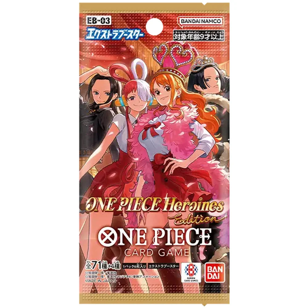 One Piece EB-03 Heroines Edition Booster Pack (Japansk)