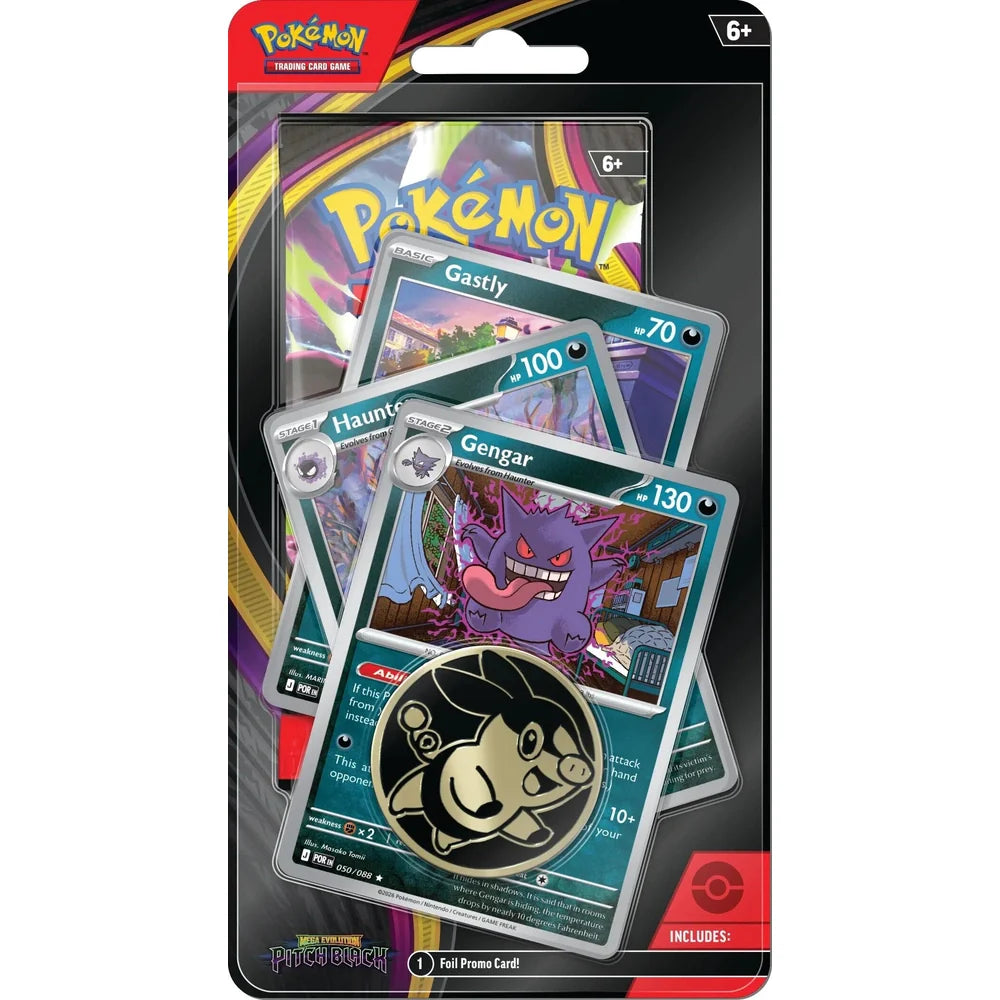 Pokemon Pitch Black Premium Blister Pack - Gengar (Engelsk)