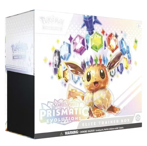 Pokemon Prismatic Evolutions Trainer Box (Engelsk)