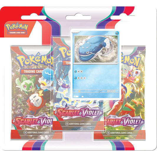 Pokemon Scarlet And Violet 3-pk Blister - Dondozo (Engelsk)
