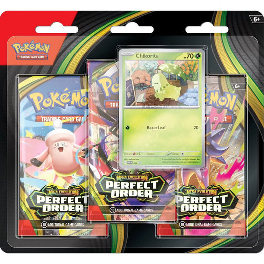 Pokemon Perfect Order 3-pk Blister (Engelsk)