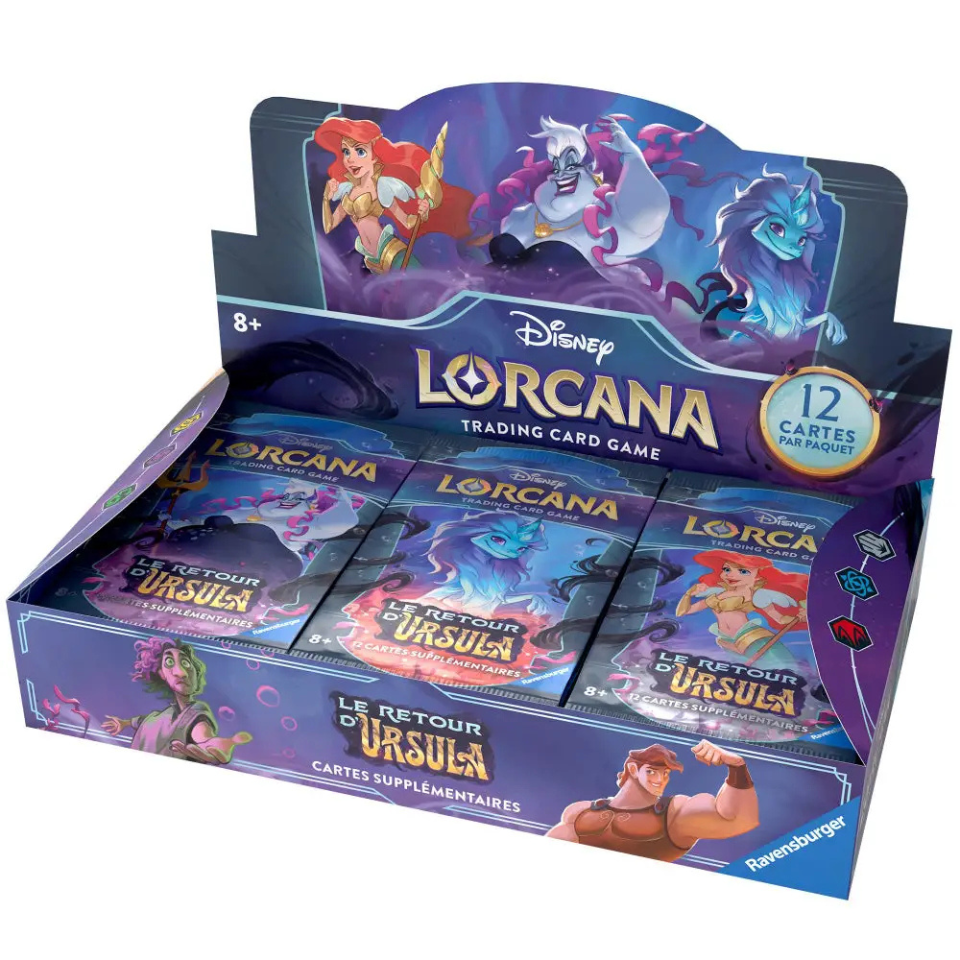 !FORHÅNDSBESTILLING! Lorcana Ursula's Return Booster Box (Engelsk)