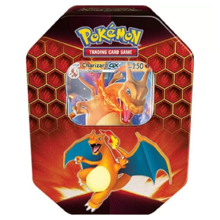 Pokemon Charizard Hidden Fates Tin (Engelsk)