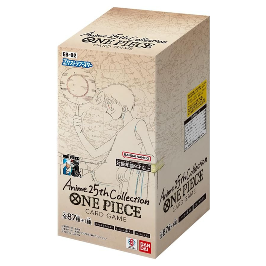 One Piece EB-02 Anime 25th Collection Booster Box (Japansk)