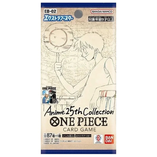 One Piece EB-02 Anime 25th Collection Booster Pack (Japansk)