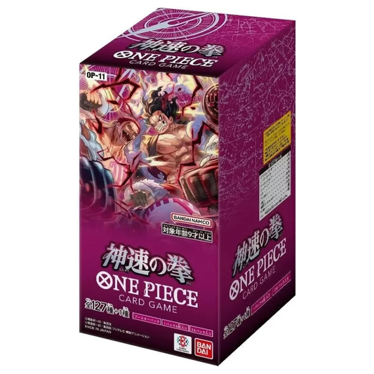 One Piece OP-11 A Fist of Divine Speed Booster Box (Japansk)