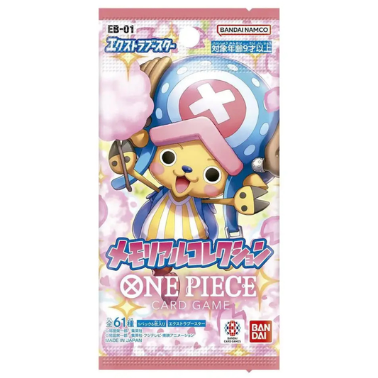 One Piece EB-01 Memorial Collection Booster Pack (Japansk)