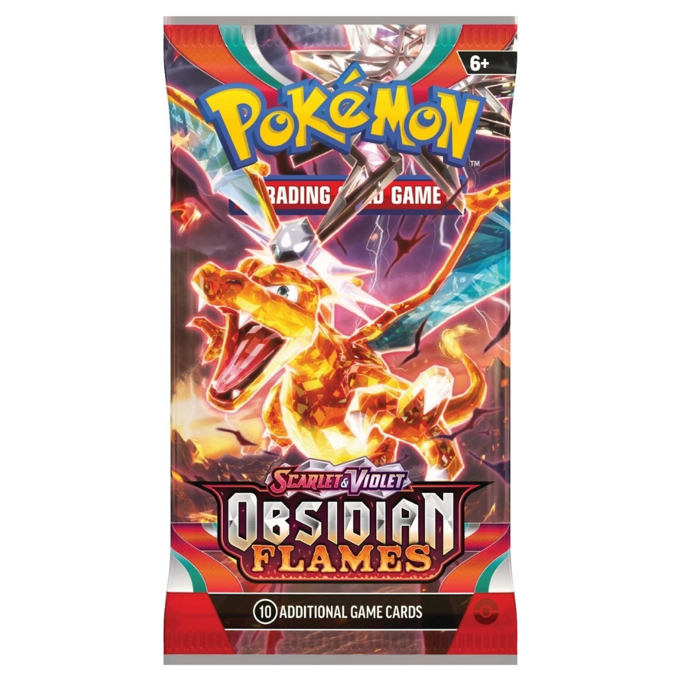 Pokemon Obsidian Flames Booster Pack (Engelsk)