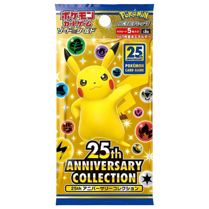 Pokemon 25th Anniversary Booster Pack (Japansk)