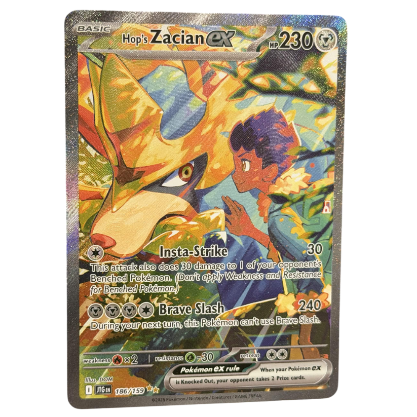 Hop's Zacian ex #186