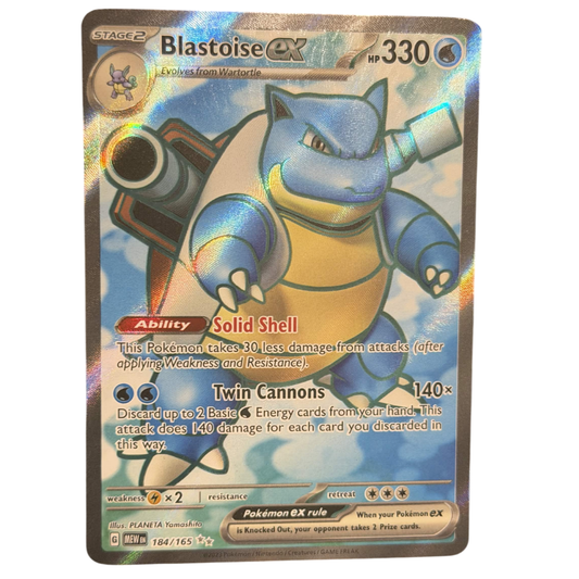 Blastoise ex #184
