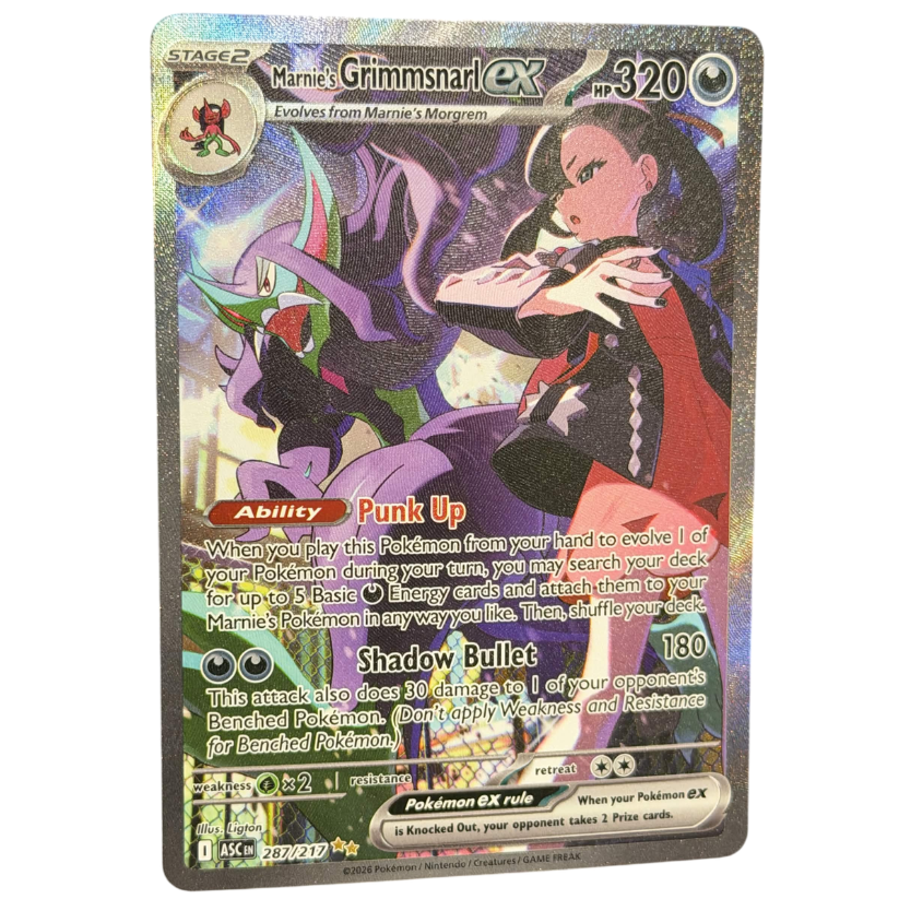 Marnie's Grimmsnarl ex #287
