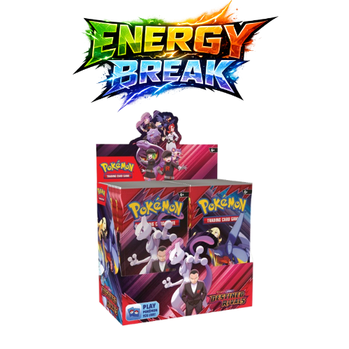 Pokemon Destined Rivals Booster Box - 8 SPOTS (ENERGY BREAK)