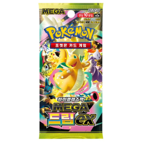 Pokemon Mega Dream Ex Booster Pack (Koreansk)