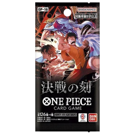 One Piece OP-16 The Time of Battle Booster Pack (Japansk)