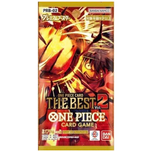 One Piece PRB-02 The Best VOL 2 Booster Pack (Japansk)