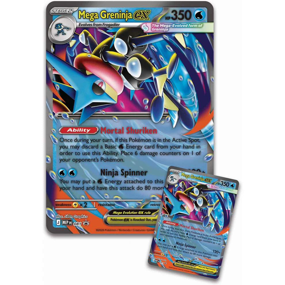 Pokemon Mega Greninja Ex Premium Collection (Engelsk)