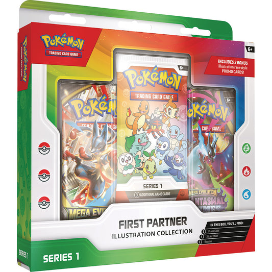 Pokemon First Partner Collection Box - Series 1 (Engelsk)