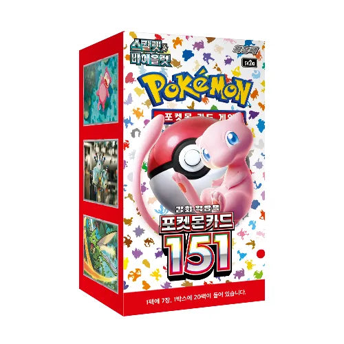 Pokemon 151 Booster Box (Koreansk)