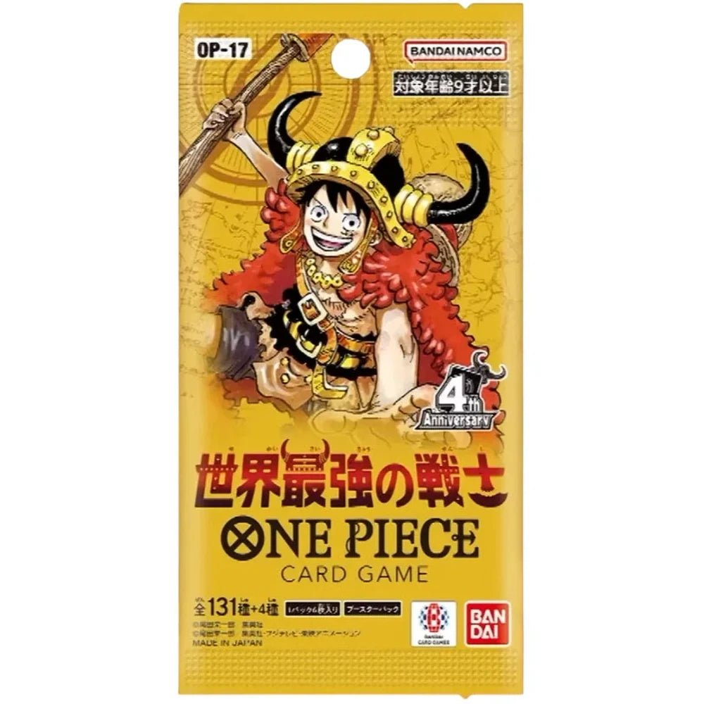 One Piece OP-17 The World's Strongest Warriors Booster Pack (Japansk)