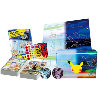!FORHÅNDSBESTILLING! 30th Celebration Premium Deck Set - Espeon ex & Umbreon ex (Japansk)