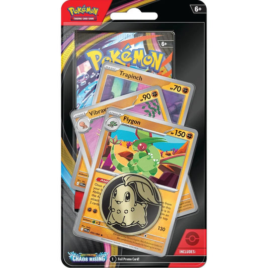 Pokemon Chaos Rising Premium Blister Pack - Flygon (Engelsk)