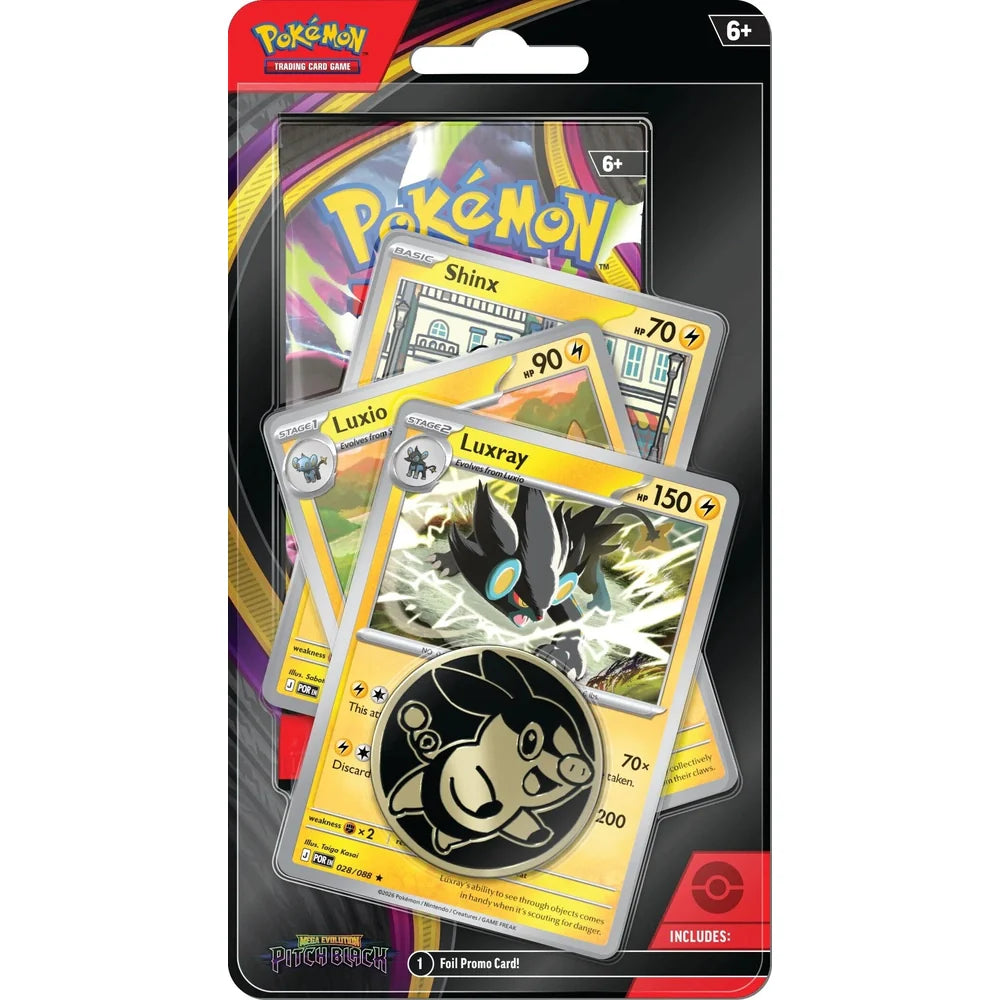 Pokemon Pitch Black Premium Blister Pack - Luxray (Engelsk)