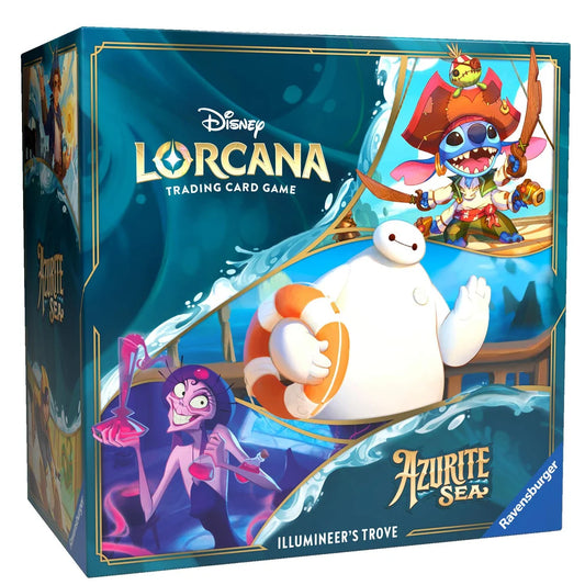!FORHÅNDSBESTILLING! Lorcana  Azurite Sea Illumineer's Trove (Engelsk)
