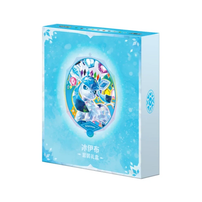 Crystal Gathering Collection Binder Box - Glaceon (Kinesisk)